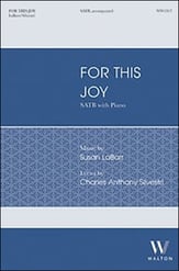 For This Joy SATB choral sheet music cover